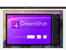 Tablet Screenshot of dreamshotapp.com